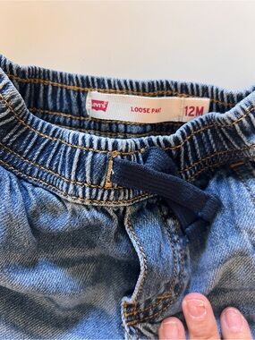 Levi's Toddler Loose Fit Jeans - Light Blue Denim